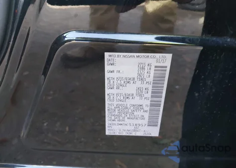 2017 Infiniti Qx60 из США, поврежденный, VIN 5N1DL0MM7HC518957